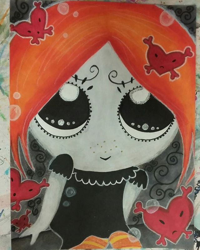 Ruby Gloom | Mixed Media